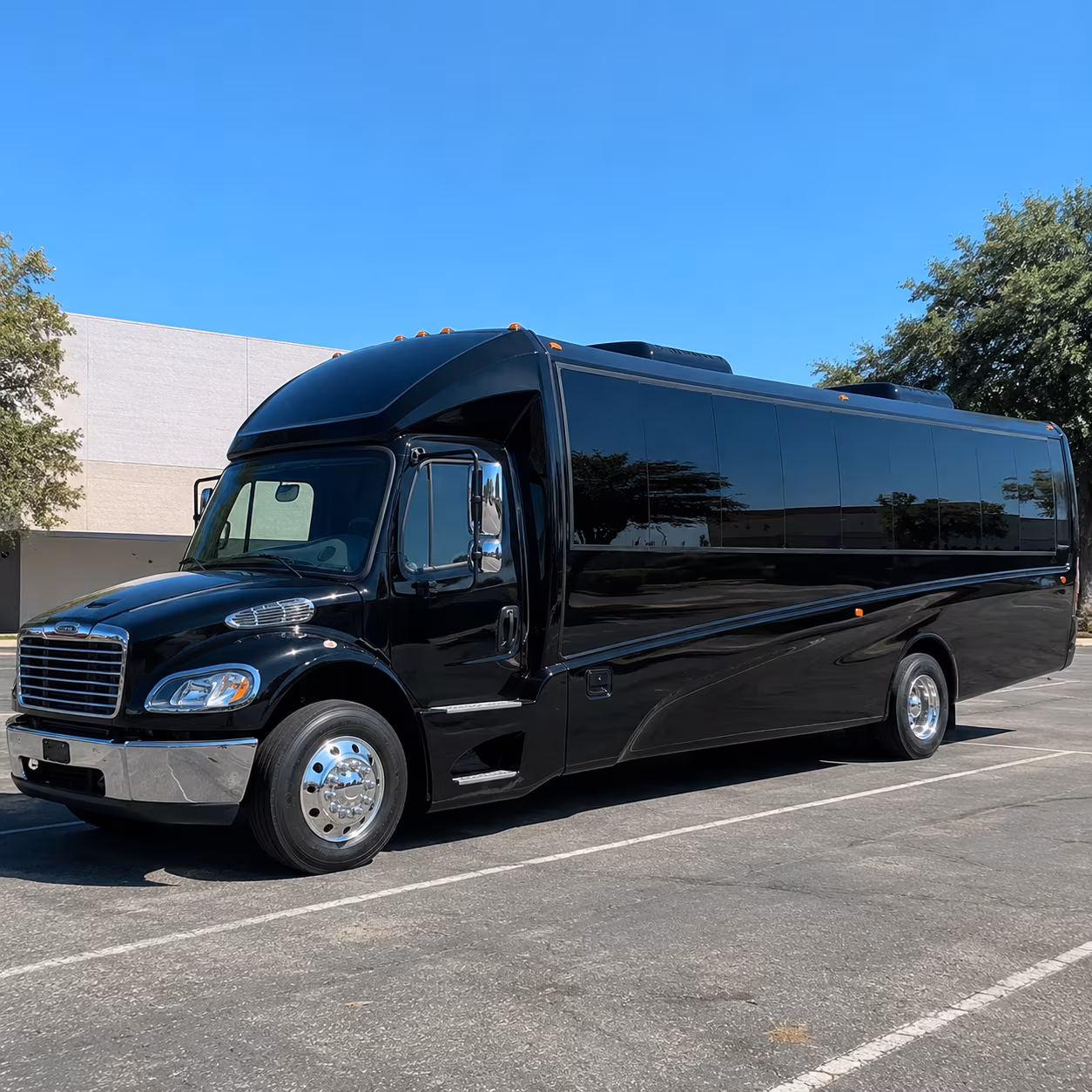 Ann Arbor ann arbor corporate event party bus rental party bus exterior