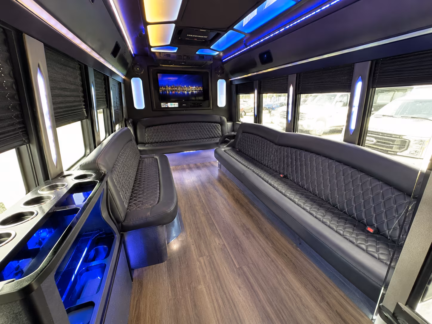 Ann Arbor ann arbor private event party bus rental party bus exterior