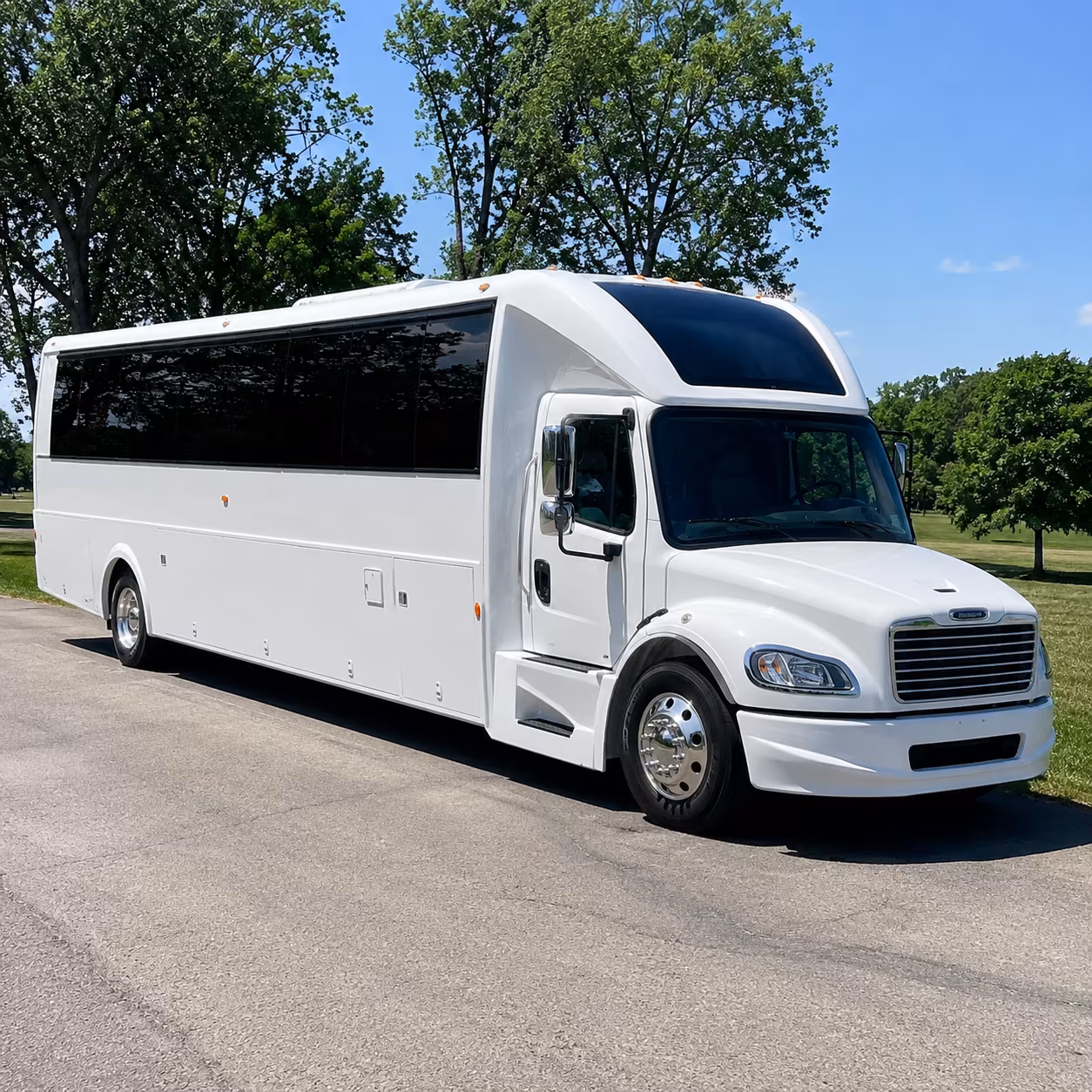 Ann Arbor ann arbor private event party bus rental party bus exterior