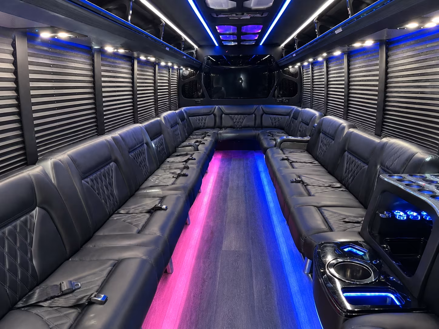 Ann Arbor ann arbor prom party bus rental party bus exterior