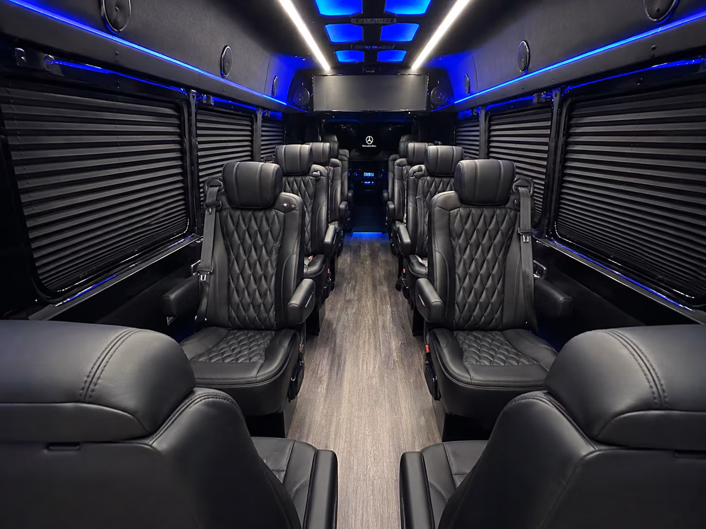 Ann Arbor ann arbor school event bus rental party bus exterior