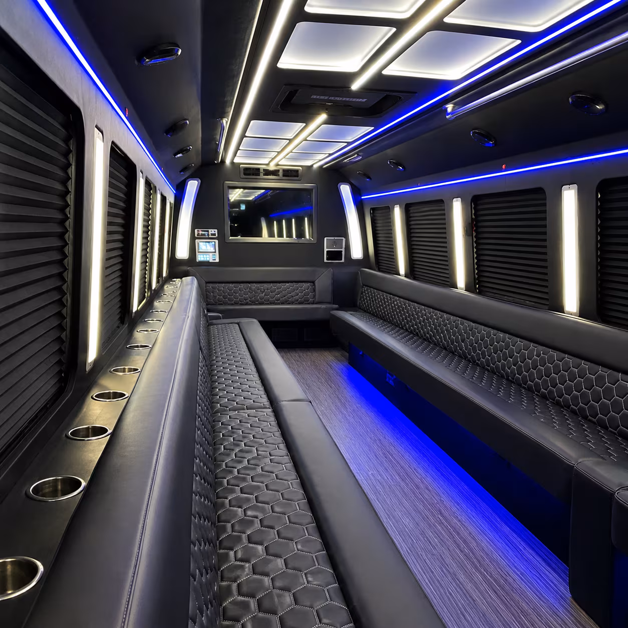 Ann Arbor ann arbor wedding party bus rental party bus exterior