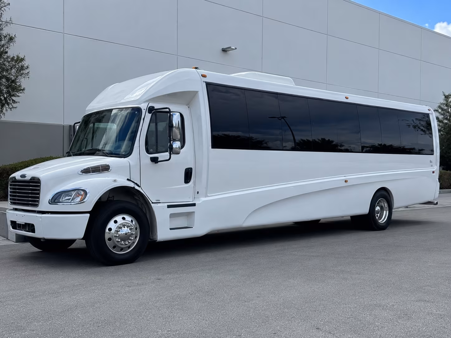 Ann Arbor ann arbor wedding party bus rental party bus exterior