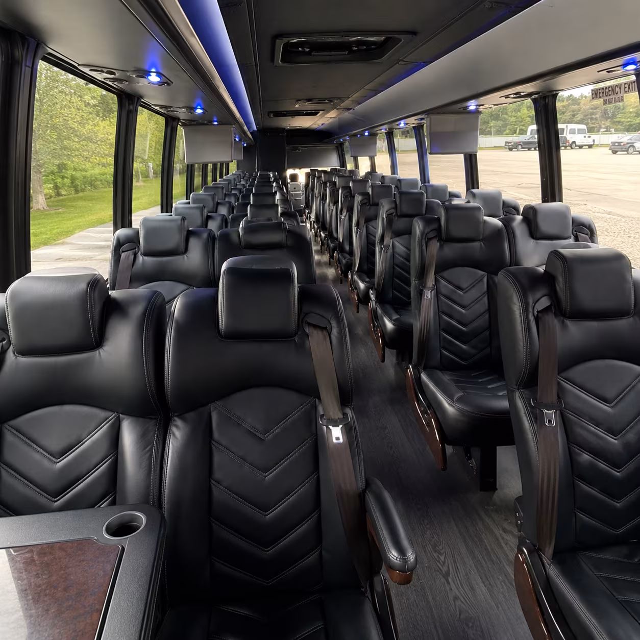 Ann Arbor Corporate Transportation onboard seating