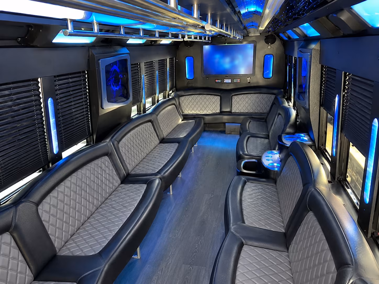 Ann Arbor Private Event Transportation onboard seating