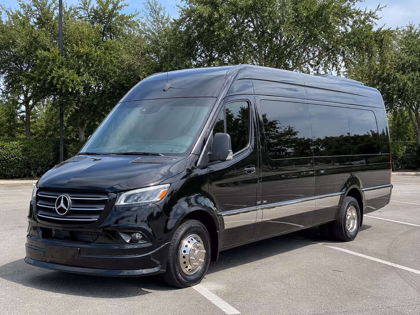Sprinter Van Rental with Driver Exterior