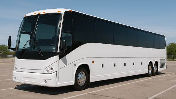 Exterior of Charter Bus Company Cleveland's 50 Passenger Party Bus in Cleveland
