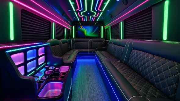lansing 20 passenger party bus